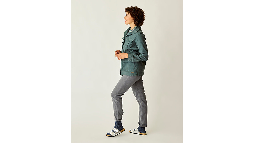 Carve Designs Opal Utility Jacket - Womens, Slate, Extra Small, JCRU10-030-XS