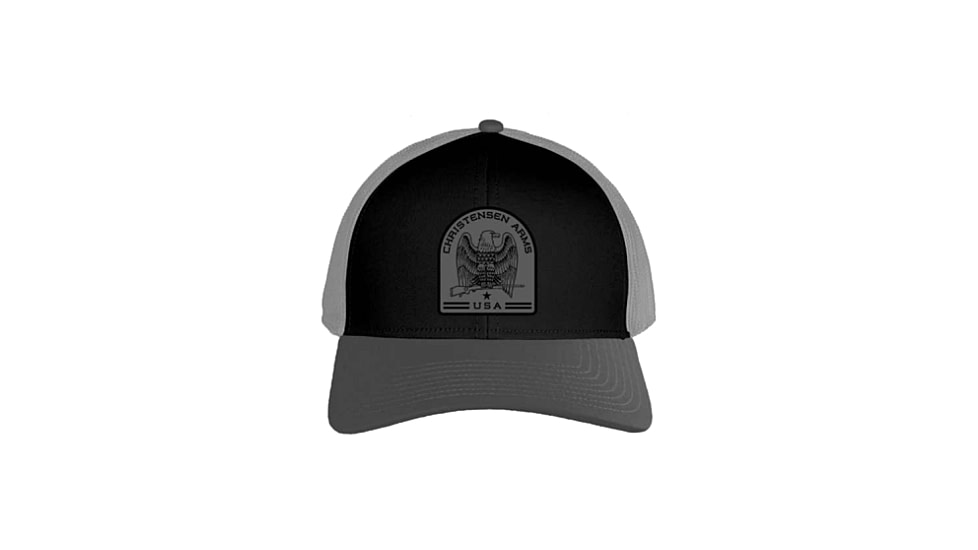 Christensen Arms Classic Eagle 2-Tone Trucker - Mens, Black/Gray, OSFM, 730-CAH13-00-02-002-00