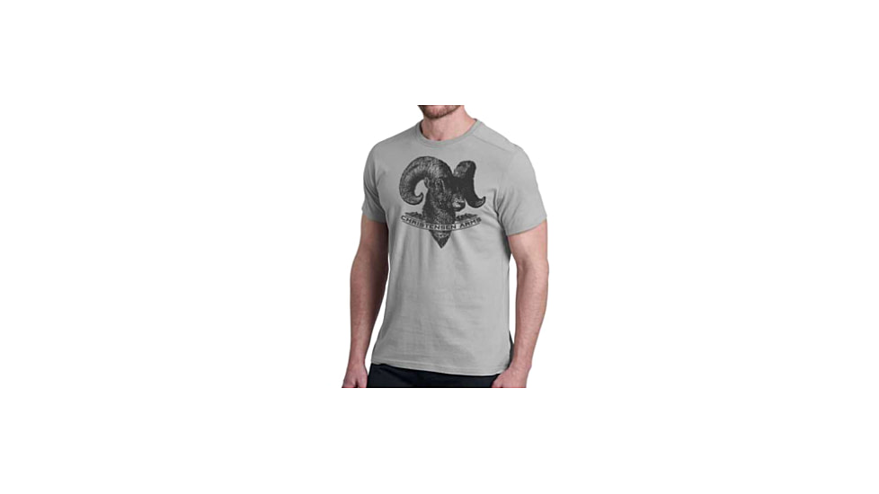Christensen Arms Ram Graphic SS Tee - Mens, Ash Gray, 3X, 730-CA064-40-00-101-07