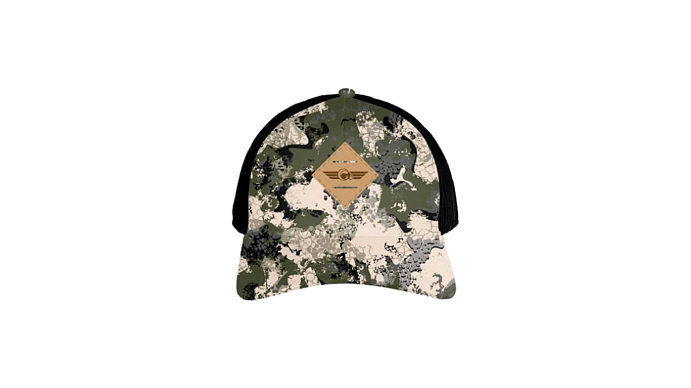 Christensen Arms Ram Logo Camo 2-Tone Performance Trucker - Mens, Timber, OSFM, 730-CAH05-00-02-302-00