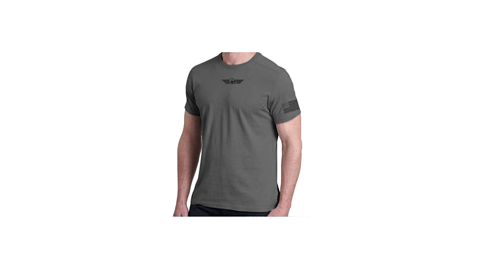 Christensen Arms Ram Logo Performance SS Tee - Mens, Carbon, 4X, 730-CA096-100-00-103-08