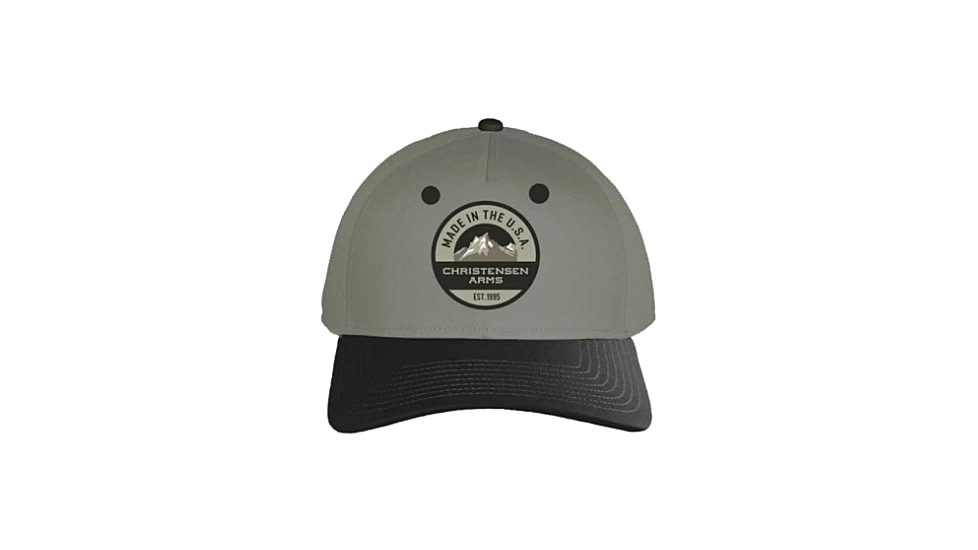 Christensen Arms USA Mountain Patch Cap - Mens, Gray, OSFM, 730-CAH21-00-02-100-00