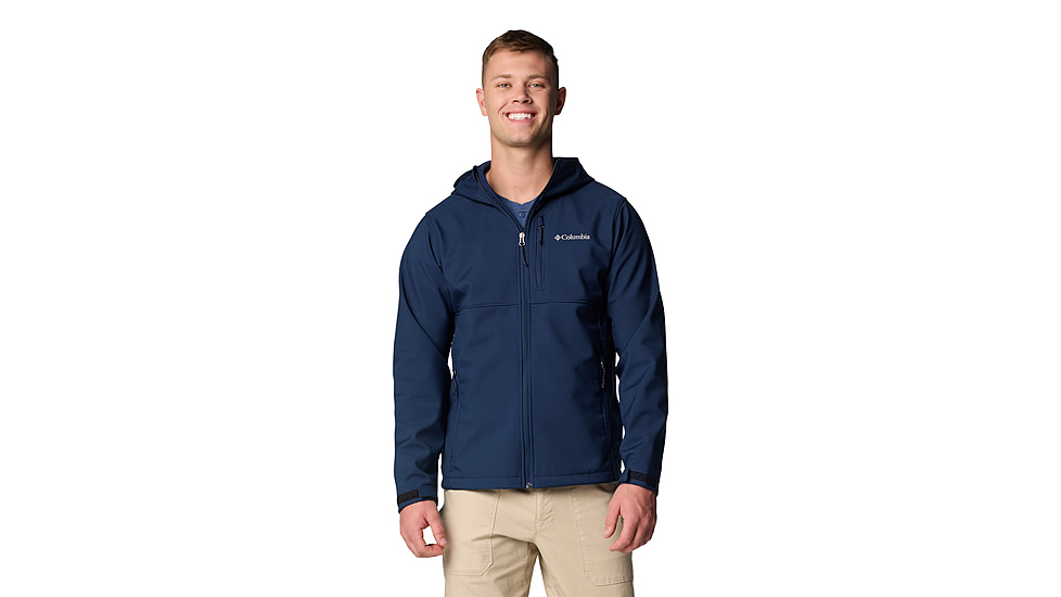Columbia Ascender II Hooded Softshell Jacket - Mens, Collegiate Navy, XXL, 2090451-464-XXL