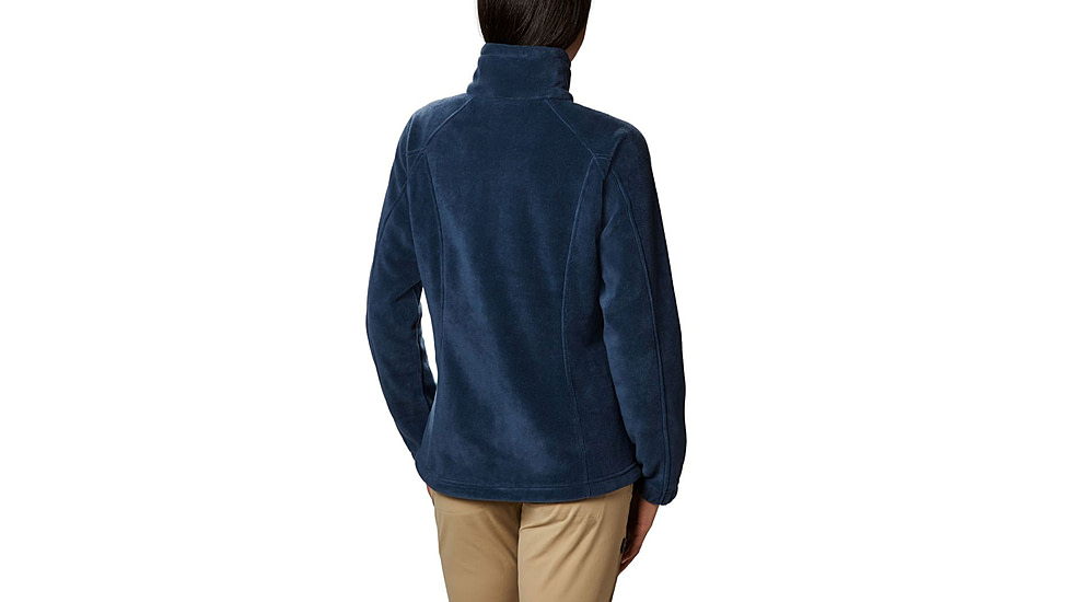 Columbia Benton Springs Full Zip Fleece Jacket - Womens, Columbia Navy, 2XL, 1372111425ClmbNvXXL