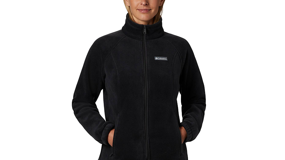 Columbia Benton Springs Full Zip, Black, S - Womens, 1372111010-S