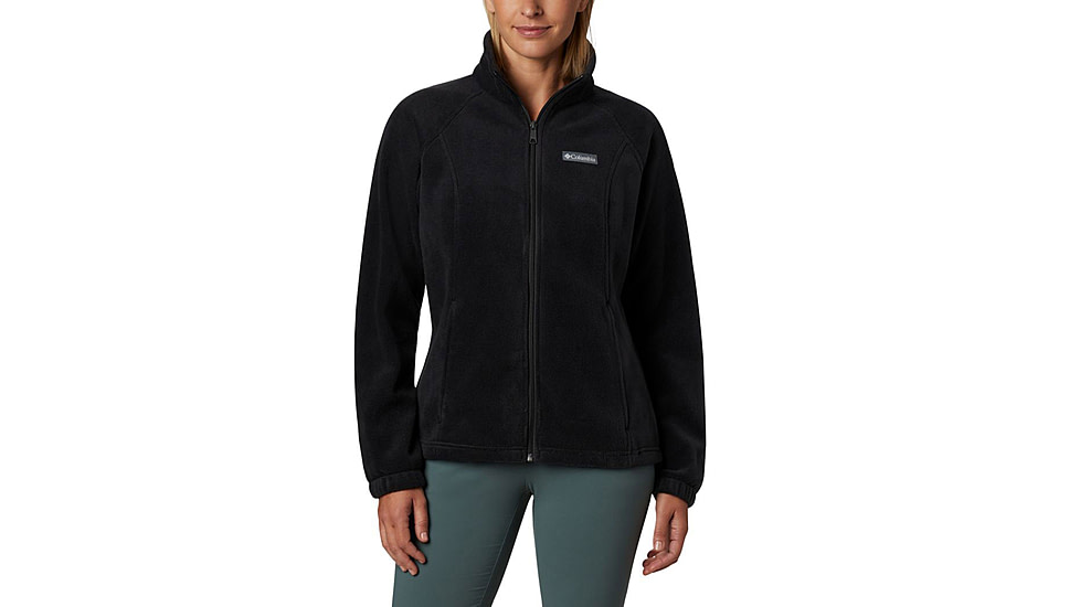 Columbia Benton Springs Full Zip, Black, S - Womens, 1372111010-S