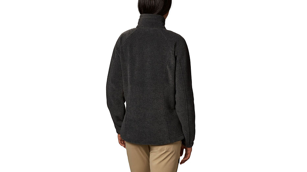 Columbia Benton Springs Full Zip Fleece Jacket - Women's, Charcoal Heather, 2XL, 1372111030ChlHthXXL
