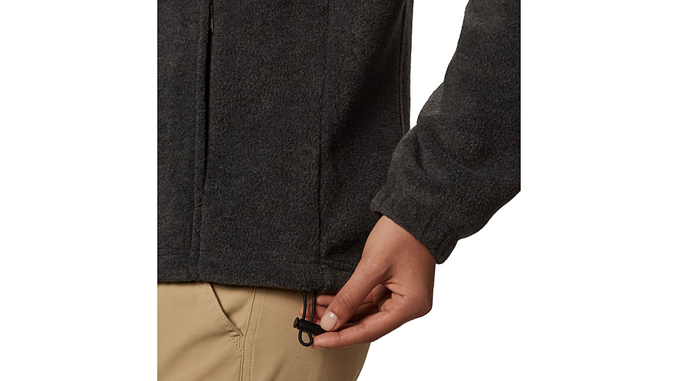 Columbia Benton Springs Full Zip Fleece Jacket - Womens, Charcoal Heather, 2XL, 1372111030ChlHthXXL