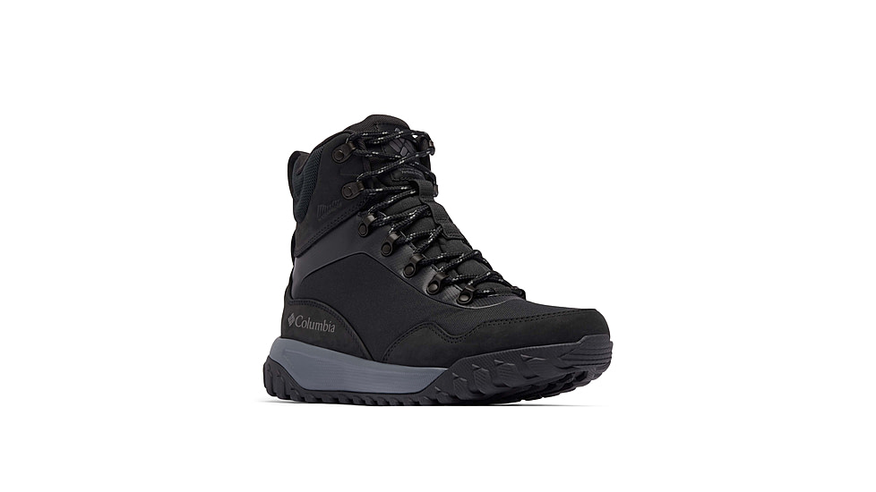 Columbia Burnsider Omni-Heat Infinity Boots - Mens, Black/City Grey, 12 US, 2128831-010-12