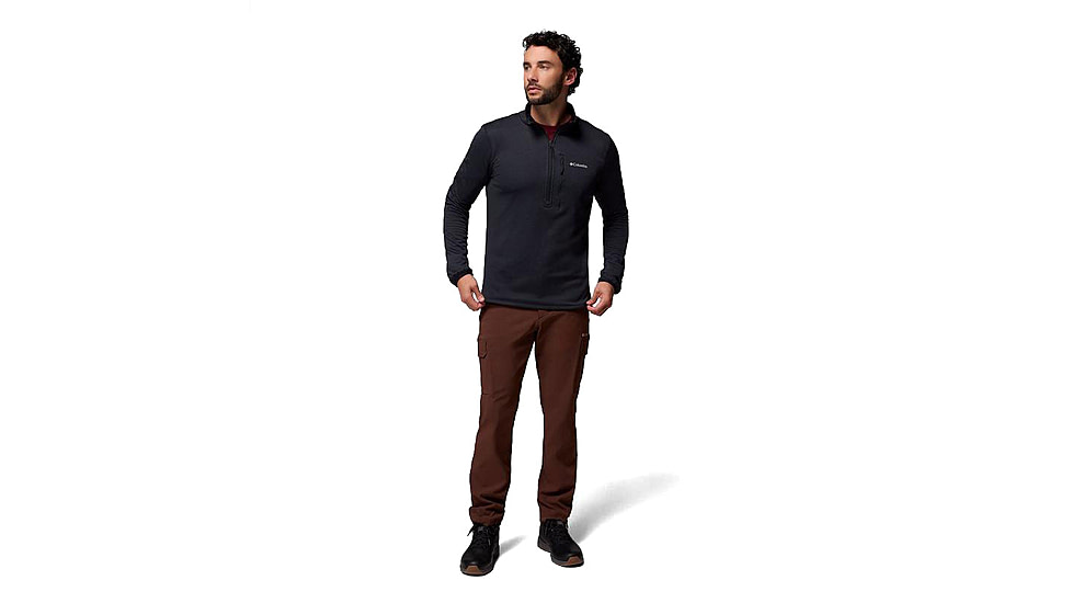 Columbia Essential Hike Grid Fleece Half Zip Jacket - Mens