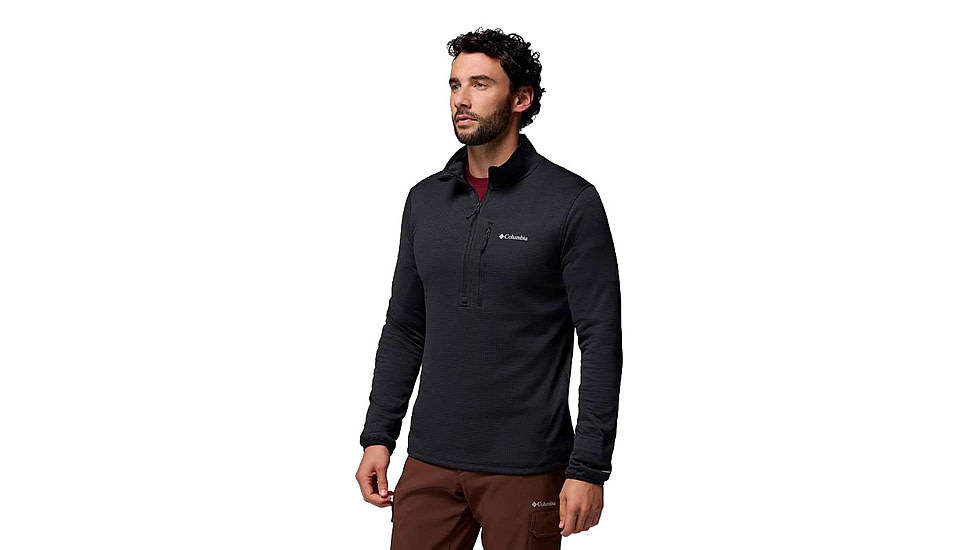 Columbia Essential Hike Grid Fleece Half Zip Jacket - Mens