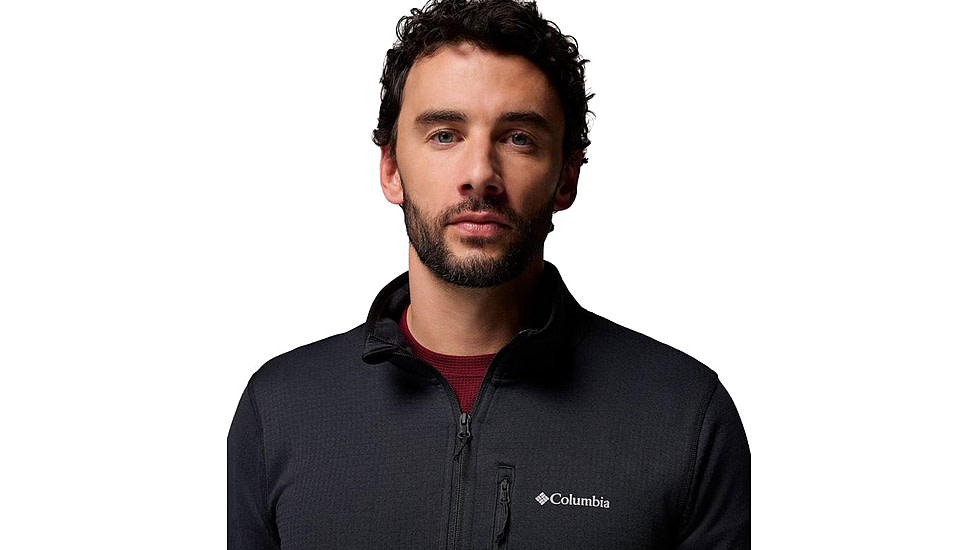 Columbia Essential Hike Grid Fleece Half Zip Jacket - Mens