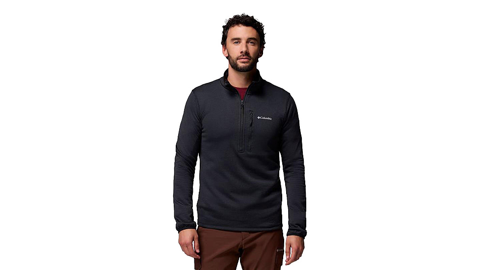 Columbia Essential Hike Grid Fleece Half Zip Jacket - Mens