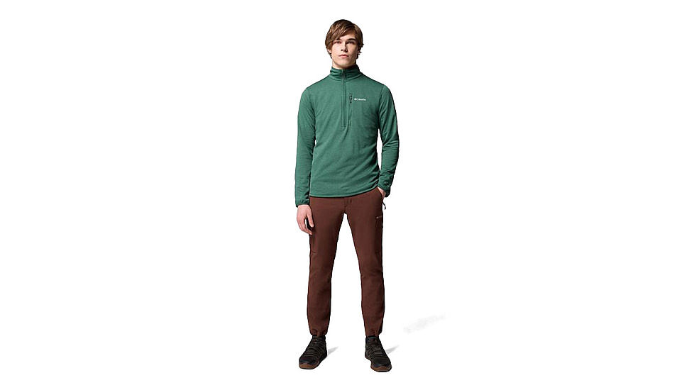 Columbia Essential Hike Grid Fleece Half Zip Jacket - Mens