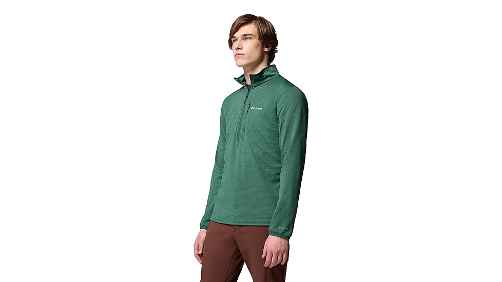 Columbia Essential Hike Grid Fleece Half Zip Jacket - Mens