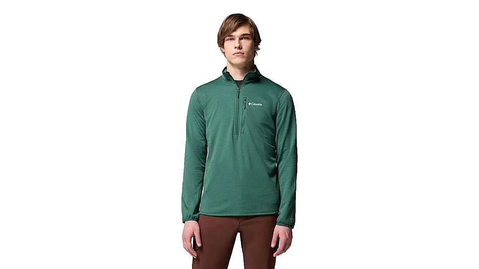 Columbia Essential Hike Grid Fleece Half Zip Jacket - Mens