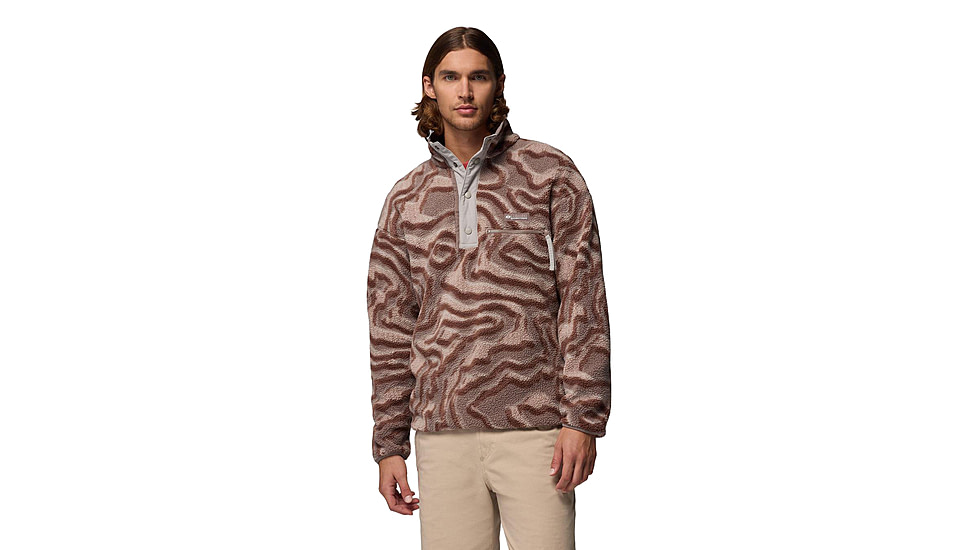 Columbia Helvetia II Printed Half Snap Fleece - Mens