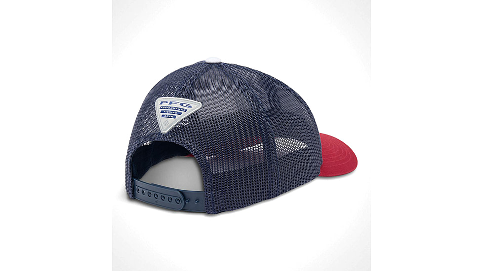 Columbia PFG Fish Flag Mesh Snap Back