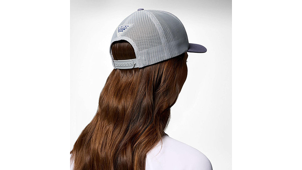 Columbia PFG Fish Flag Mesh Snap Back
