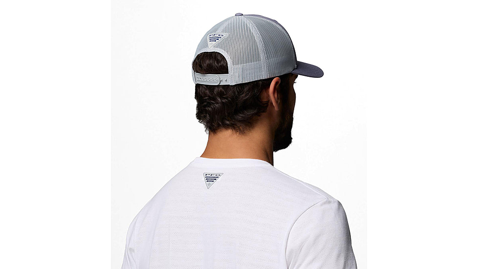 Columbia PFG Fish Flag Mesh Snap Back