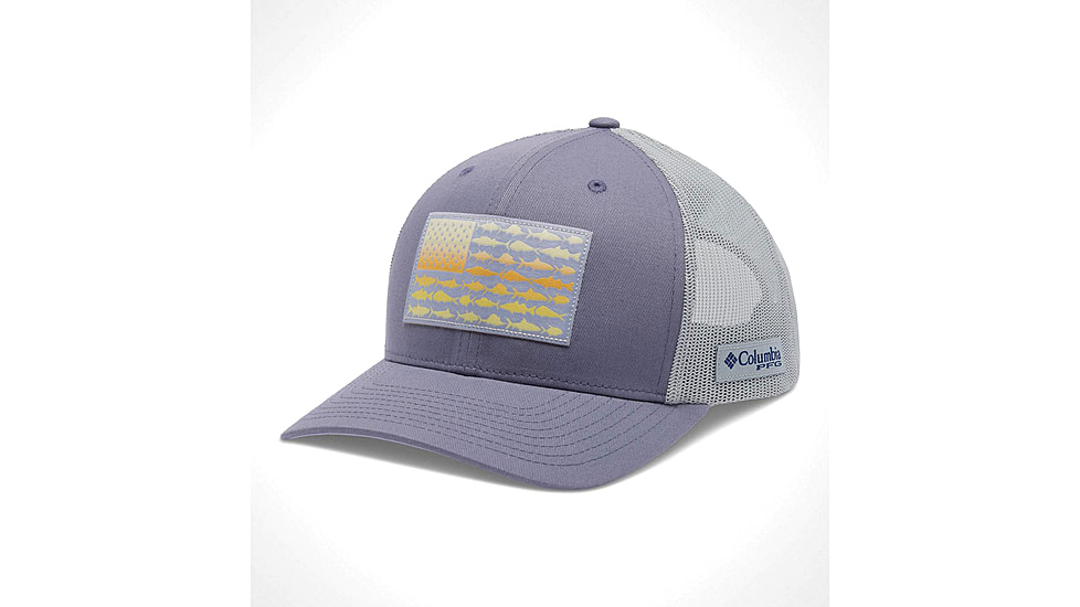 Columbia PFG Fish Flag Mesh Snap Back