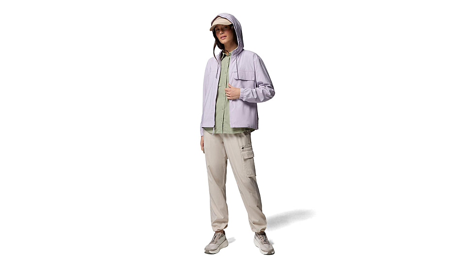 Columbia Skien Valley Hooded Long Sleeve Shirt - Womens