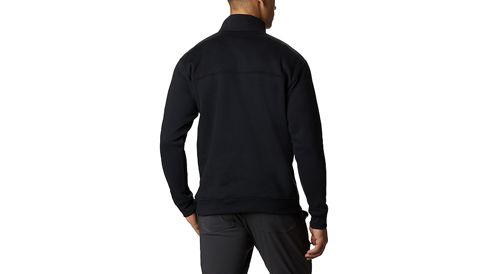 Columbia Hart Mountain II Half Zip Sweatshirt - Mens, Black, M, 1411621-010-M