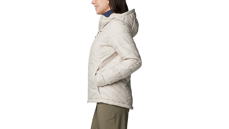 Columbia Heavenly Hooded Jacket - Womens, Dark Stone, L, 1738151-278-L