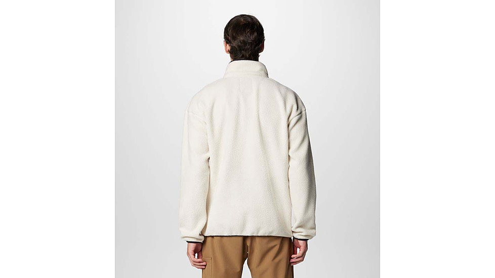 Columbia Helvetia II Half Snap Fleece Pullover - Mens, Chalk, Extra Small, 2090891-191-XS