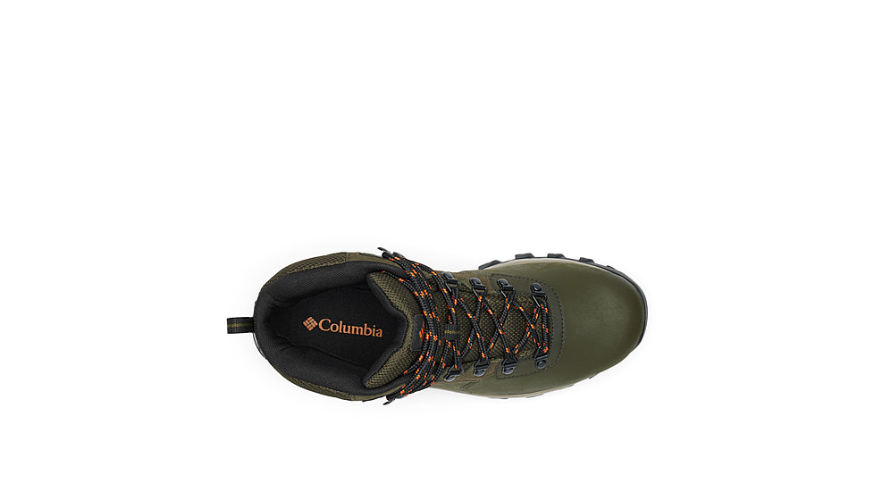 Columbia Newton Ridge Plus II Waterproof Hiking Boot - Mens, Deep Olive/Desert Sun, 11.5, 1594731-315-11.5