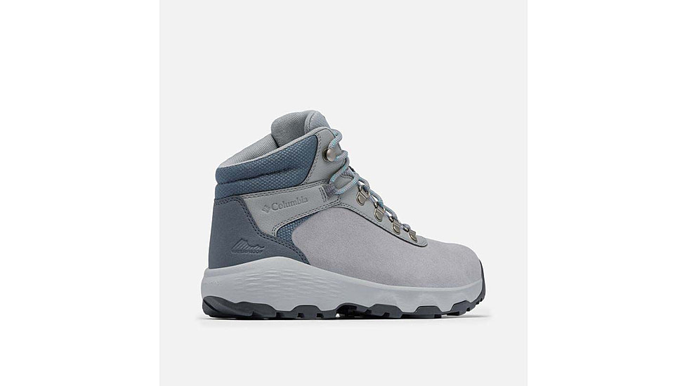 Columbia Newton Wander Boots - Womens, Monument/Teal, 7 US, 2125531-036-7