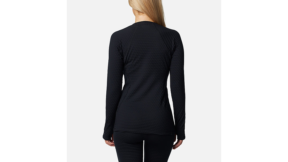 Columbia Omni Heat Helix Baselayer Crew - Womens, Black, Extra Small, 2086551010-XS
