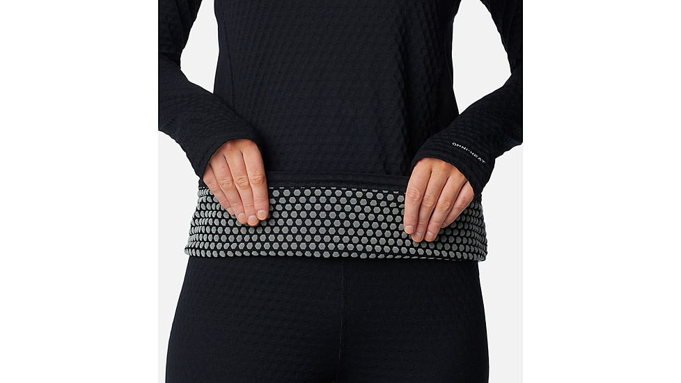 Columbia Omni Heat Helix Baselayer Crew - Womens, Black, Extra Small, 2086551010-XS