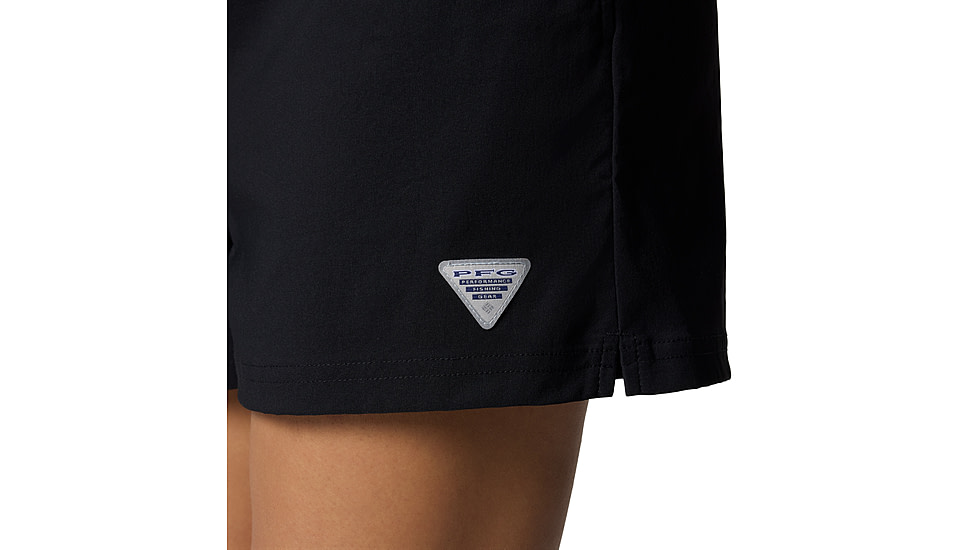 Columbia PFG Rugged Water Shorts - Womens, Black, 2, S, 2113671-010-S-2