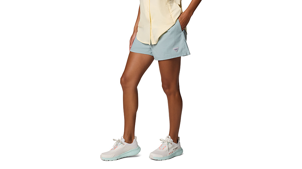Columbia PFG Rugged Water Shorts - Womens, Crushed Blue, 2, S, 2113671-461-S-2