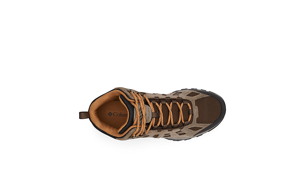 Columbia Redmond III Mid Waterproof Shoes - Mens, Cordovan/Elk, 10, 1940581-232-10