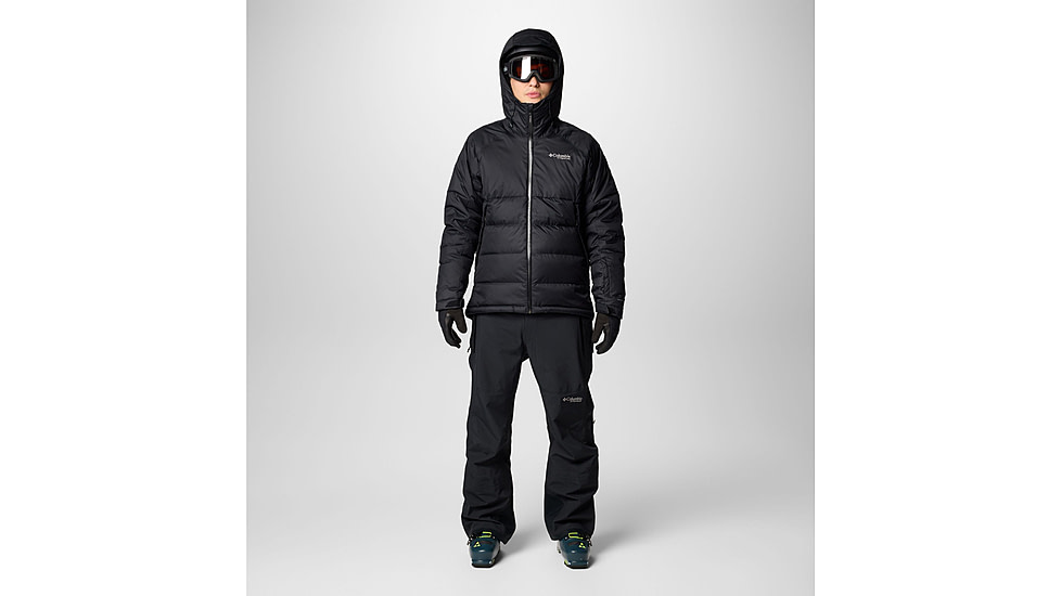 Columbia Roaring Fork II Down Jacket - Mens, Black, Large, 2087341010-L