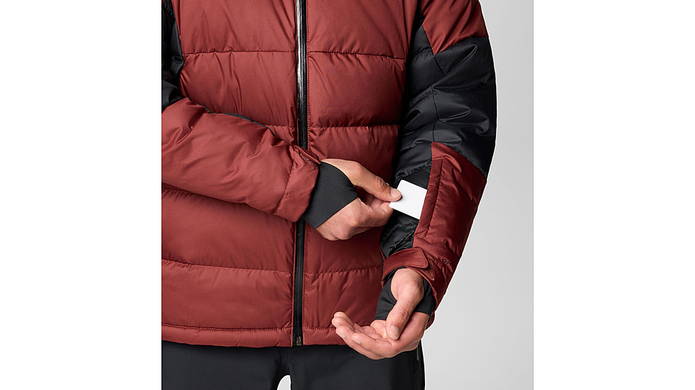 Columbia Roaring Fork II Down Jacket - Mens, Spice/Black, Medium, 2087341681-M