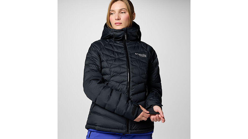 Columbia Roaring Fork II Down Jacket - Womens, Black, Extra Large, 2085531010-XL