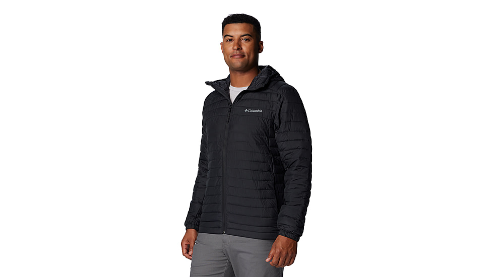 Columbia Silver Falls II Hooded Jacket - Mens, Black, L, 2098721-010-L