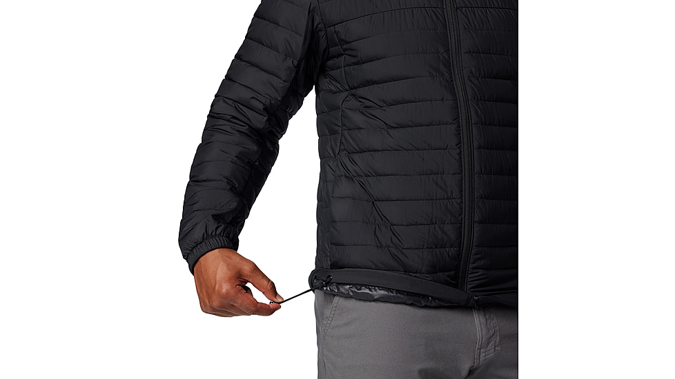 Columbia Silver Falls II Hooded Jacket - Mens, Black, L, 2098721-010-L