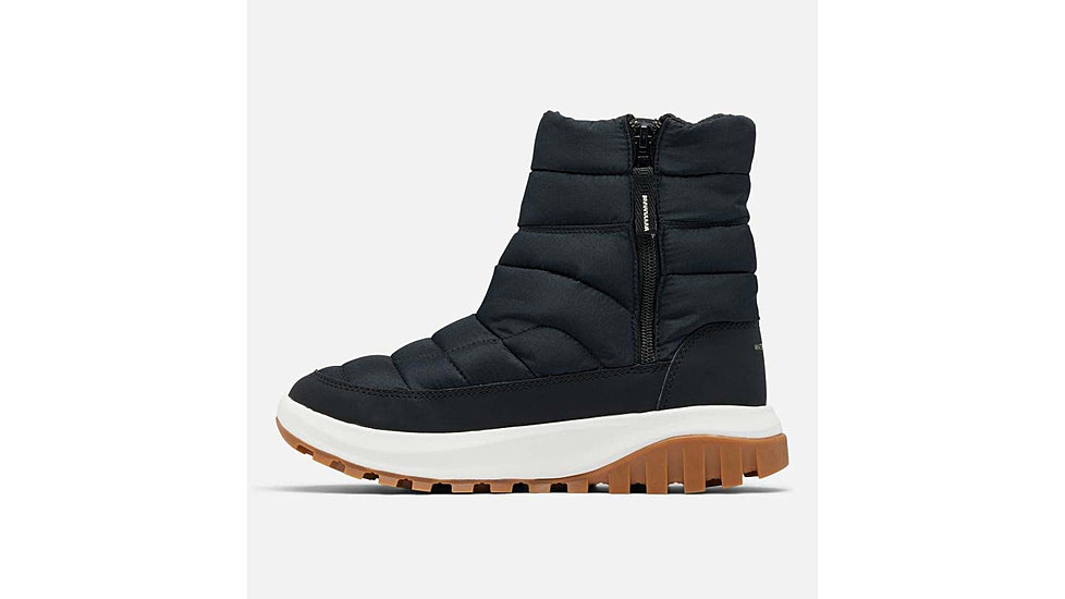 Columbia Snowtrot Mid Boots - Womens, Black/Sea Salt, 8.5 US, 2075111-010-8.5