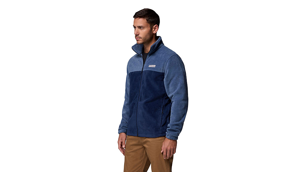 Columbia Steens Mountain 2.0 Full Zip Fleece Jacket - Mens, Dark Mountain/Collegiate Navy, Small, 1476671479-479-S