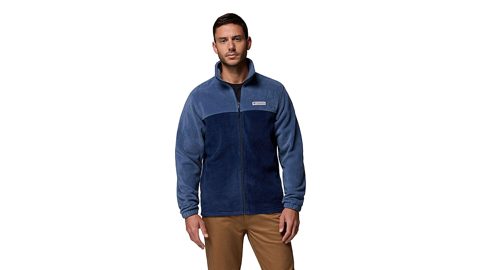 Columbia Steens Mountain 2.0 Full Zip Fleece Jacket - Mens, Dark Mountain/Collegiate Navy, Small, 1476671479-479-S