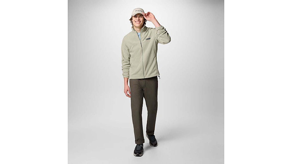 Columbia Steens Mountain Full Zip 2.0 Jacket - Mens, Safari, Medium, 1476671-353-M