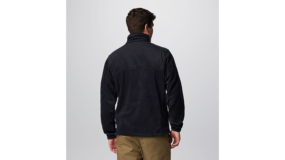 Columbia Steens Mountain Full Zip Fleece Jacket - Mens, Black, Small, 1476671-010-S