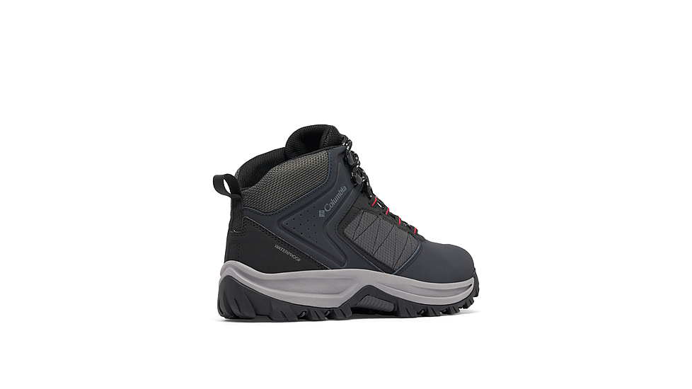Columbia Transverse Hike Waterproof Shoes - Mens, Black/Mountain Red, 12, 2067401-010-12