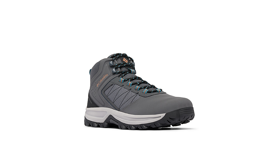 Columbia Transverse Hike Waterproof Shoes - Mens, Dark Grey/Cloudburst, 11.5, 2067401-089-11.5