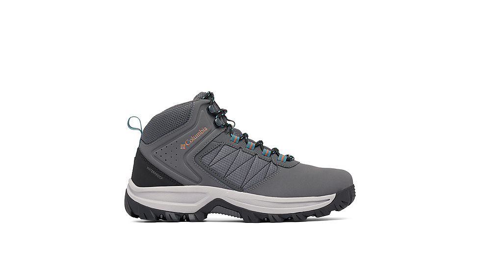 Columbia Transverse Hike Waterproof Shoes - Mens, Dark Grey/Cloudburst, 11.5, 2067401-089-11.5