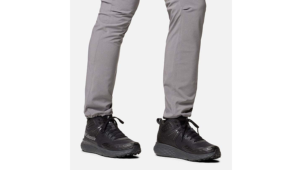 Columbia TRS Outdry Mid Hiking Shoes - Mens, Black/Shark, 10.5 US, 2103761-010-10.5